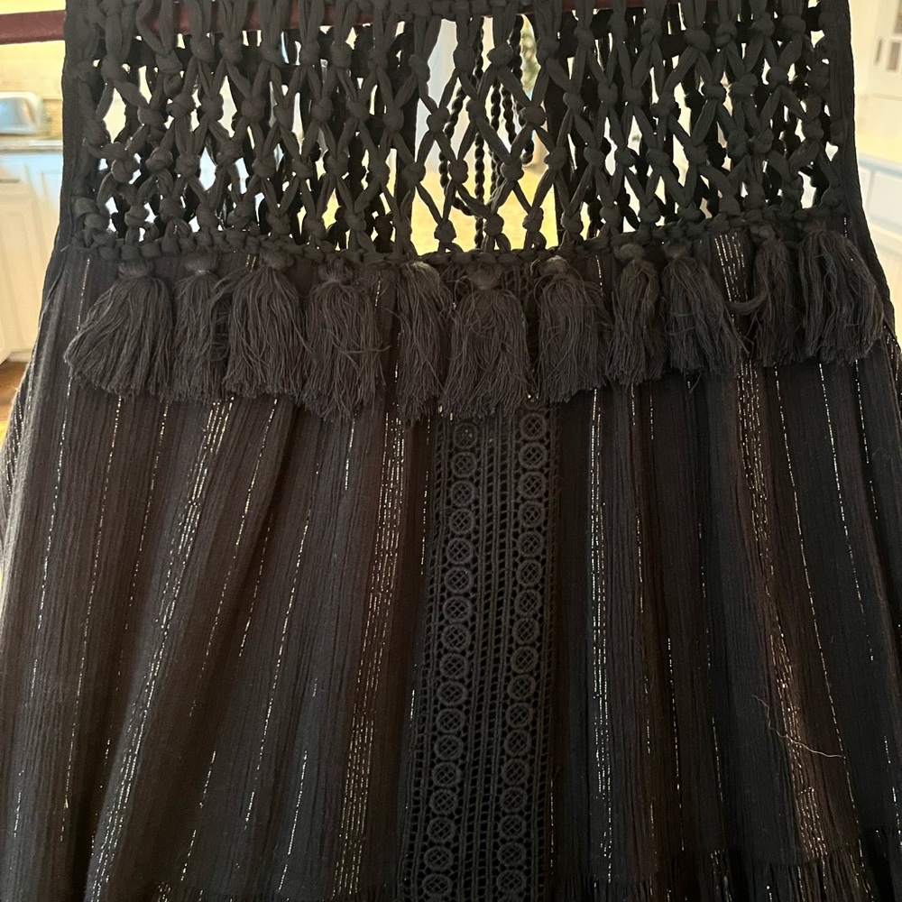 Maeve Black Maxi Dress
